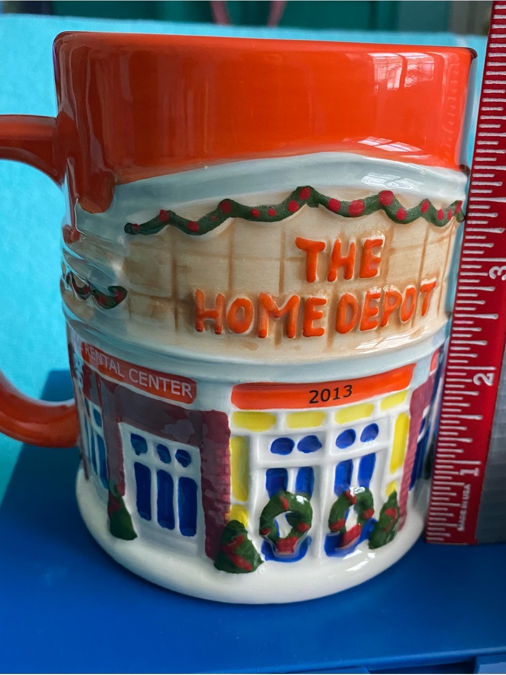 The Home Depot Store 2013 ceramic Christmas Mug 19 oz. Christmas Storefront - Picture 14 of 15